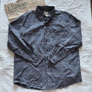 LL Bean Wicked Good Flannel Shirt